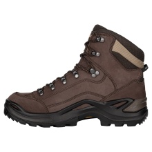 Lowa Wanderschuhe Renegade Mid Wide GTX (All-Terrain, Nubukleder, wasserdicht, weit) espressobraun Herren