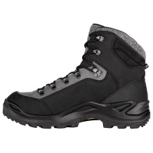 Lowa Wanderschuhe Renegade Warm Mid GTX 2024 (Winter-All-Terrain, wasserdicht) schwarz/grau Herren