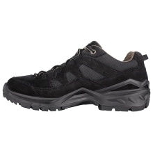 Lowa Wanderschuhe Sirkos Evo Low GTX (Veloursleder/Textil, wasserdicht) schwarz/dune Herren