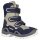 Lowa Winterschuhe Milo Evo GTX High (Textil/Synthetik, wasserdicht) navyblau/dune Kinder