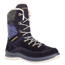 Lowa Winterstiefel Bianca High GTX (Veloursleder/Textil, wasserdicht) 2024 navyblau Mädchen