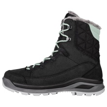 Lowa Winterstiefel Ottawa GTX 2024 (Veloursleder/Textil, wasserdicht) schwarz/jadegrün Damen