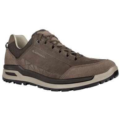 Lowa Alltag-Travelschuhe Bellagio Low LL (Nubukleder, Lederfutter) espresso/braun Herren