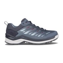 Lowa Wanderschuhe Ferrox Low GTX (Multifunktion, Textil/Synthetik, wasserdicht) navyblau/eisblau Damen