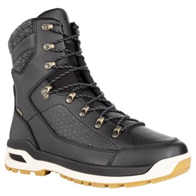 Lowa Wanderschuhe Renegade Evo Ice GTX (Winter, Glattleder, wasserdicht) 2024 schwarz/honig Herren