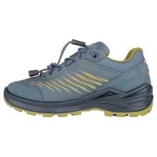 Lowa Wanderschuhe Zirrox II GTX Low Junior (Multifunktion, wasserdicht) 2025 petrolblau/senf Kleinkinder