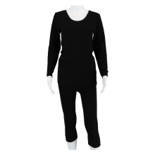 Medima Unterwäsche Langarmshirt (Angora und Wolle) schwarz Damen (Gr. XL-XXL)