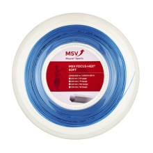 MSV Tennissaite Focus Hex Soft 1.15 (Haltbarkeit+Touch) hellblau 200m Rolle