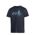 Maier Sports Wander-/Freizeit Tshirt Tilia Pique (Polyester, schnelltrocknend) nachtblau Herren
