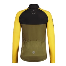 Maloja Fahrradjacke CagnoM Cycle Jacket (schnelltrocknend, elastisches Thermopile-Material) gelb/grün Herren