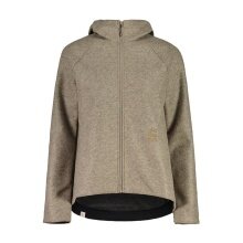 Maloja Fleecejacke FlachauM mit Kapuze (Alpine Wool) claybraun Damen