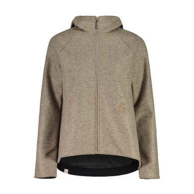 Maloja Fleecejacke FlachauM mit Kapuze (Alpine Wool) claybraun Damen