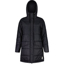 Maloja Wintermantel FossanM Urban Puffer Coat (PrimaLoft® BIO133, winddicht) schwarz Damen