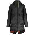 Maloja Wintermantel MarcenaM Urban Puffer Coat (winddicht, Primaloft® Bio Wattierung) schwarz Damen