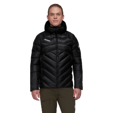 Mammut Daunenjacke Taiss Insulated Hooded (sehr leicht, wasserabweisend) schwarz Herren