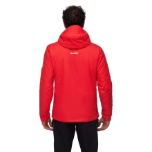 Mammut Isolationsjacke Rime Flex Insulated Hooded (windabweisend, wasserabweisend) rot Herren