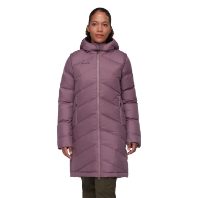 Mammut Winter-Daunenparka Fedoz Insulated Hooded (wind- und wasserabweisend) violett Damen