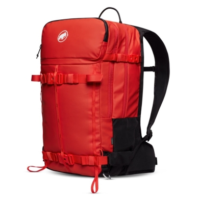 Mammut Winter-Wanderrucksack Nirvana (für Skitouren) rot/schwarz - 28 Liter