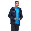 Mammut Wander-Winterjacke Convey 3in1 Hardshell (wasserdicht, leicht) 2024 marineblau/blau Herren