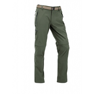 Maul Wanderhose Ontario II 2in1 Zipp off - lange Hose+Bermuda - olivegrün Herren