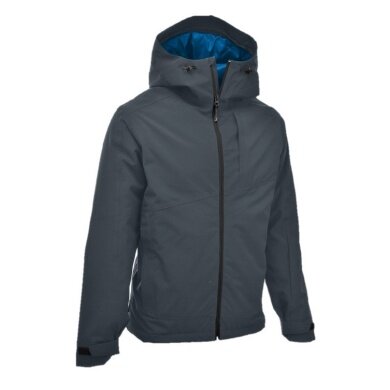 Maul Trekking-Wanderjacke Terrak MTX 10.0 Megatex (wasserdicht, winddicht, atmungsaktiv) dunkelgrau/blau Herren