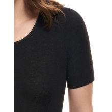 Medima Unterwäsche Shirt (Angora und Wolle) Kurzarm schwarz Damen (Gr. S-L)