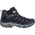 Merrell Wanderschuhe Moab 3 Mid GTX (atmungsaktiv und wasserdicht) schwarz/grau Herren