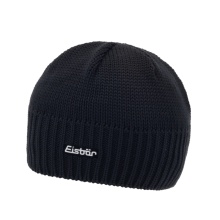 Eisbär Wintermütze (Beanie) Trop XL mit warmem Innenfleece schwarz Herren