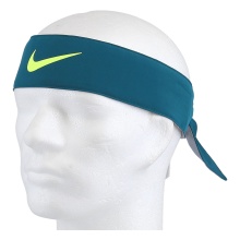 Nike Stirnband Premier Head Tie 2024 blaugrün/volt - 1 Stück