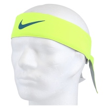 Nike Stirnband Premier Head Tie 2024 volt/blaugrün - 1 Stück