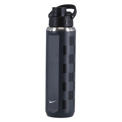 Nike Trinkflasche Recharge Chug Bottle Edelstahl smokegrau 709ml