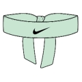 Nike Stirnband Premier Head Tie Team Nike mintgrün - 1 Stück