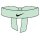 Nike Stirnband Premier Head Tie Team Nike mintgrün - 1 Stück