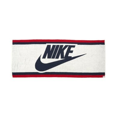 Nike Duschtuch Club Pool Towel (Baumwolle) blau/weiss/rot 170x70cm