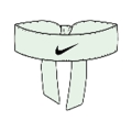 Nike Stirnband Premier Head Tie hellgrün - 1 Stück