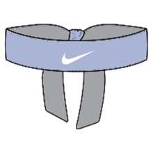 Nike Stirnband Premier Head Tie Rafael Nadal cobaltblau - 1 Stück