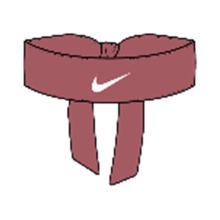 Nike Stirnband Premier Head Tie flieder adoberot - 1 Stück