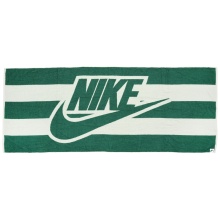 Nike Duschtuch Club Pool Towel (Baumwolle) grün/weiss 170x70cm