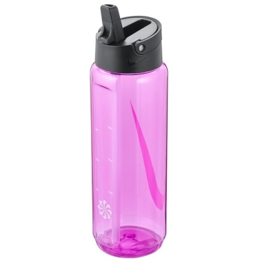 Nike Trinkflasche TR Renew Recharge Straw Bottle (mit Trinkhalm) violett/pink 700ml