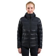 Odlo Winterjacke Severin N-Thermic Insulated Hooded (wasserabweisend, winddicht, atmungsaktiv) schwarz Damen