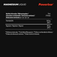 PowerBar Black Line Magnesium Liquid (250mg Magnesium + Vitamin B6) 20x25ml Box