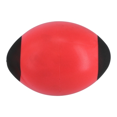 Powershot Schaumstoffball Rugbyball 65x55cm rot