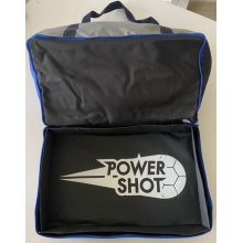 Powershot Sporttasche Cubico (aus recycelten Polyester) 52x44x33cm -75 liter- schwarz/blau