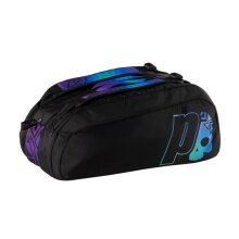 Prince Tennis-Racketbag by Hydrogen Neon Comp 3 (Schlägertasche, 3 Hauptfach) schwarz/bunt 12er