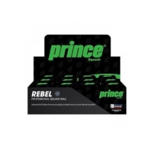 Prince Squashball Rebel (blauer Punkt, schnell) schwarz - 1er Ball