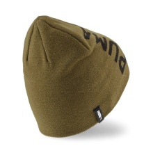 Puma Strickmütze (Beanie) Classic Cuffless mit Schriftzug - olivegrün - 1 Stück