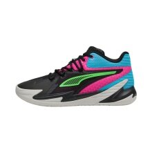 Puma Hallen-Indoorschuhe Dagger (Basketball) schwarz/bunt Herren