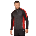 Regatta Fleecejacke Hepley (dehnbar, leichte) grau/rot Herren