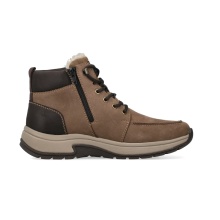 Rieker Winterschuhe 11020-00 (Schnürstiefel mit Rauhleder Matieral) braun Herren