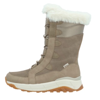 Rieker Winterstiefel Evolution W0070-64 Rauhleder (Stiefel mit seitlichen Reissverschluss und Innenfutter) beige Damen